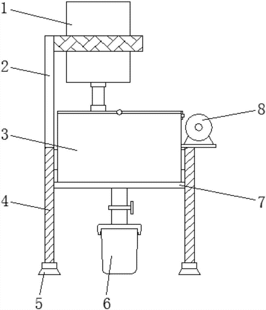 Powder sieve capable of working continuously