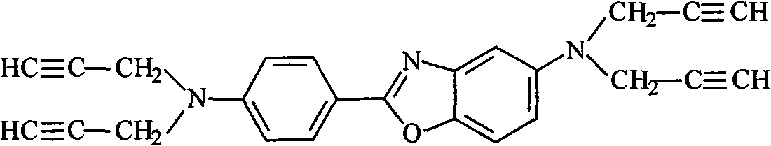 High-temperature resistant polymer with main chain containing phenylsilylene-propargyl-benzoxazole ring and preparation method thereof