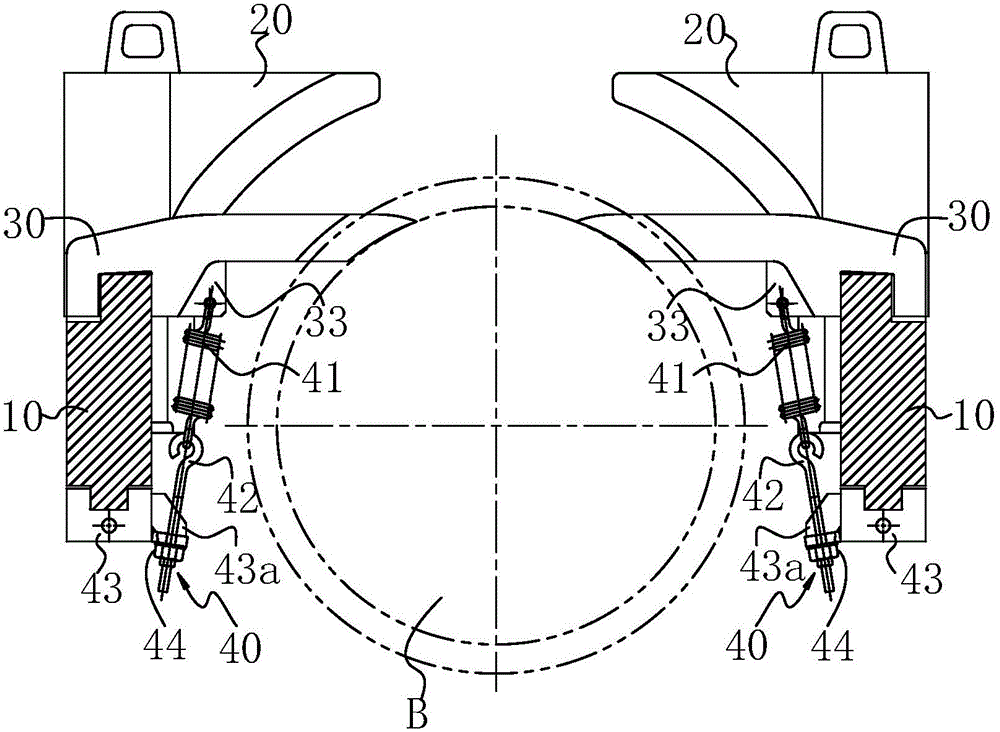 Section steel rolling mill guide