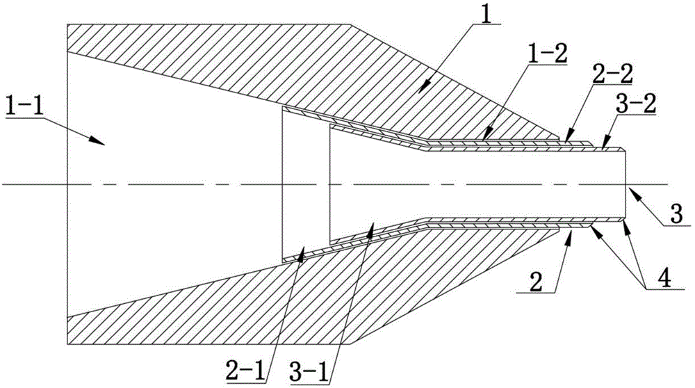 Catenary-chain type cross-linked cable production die and production method