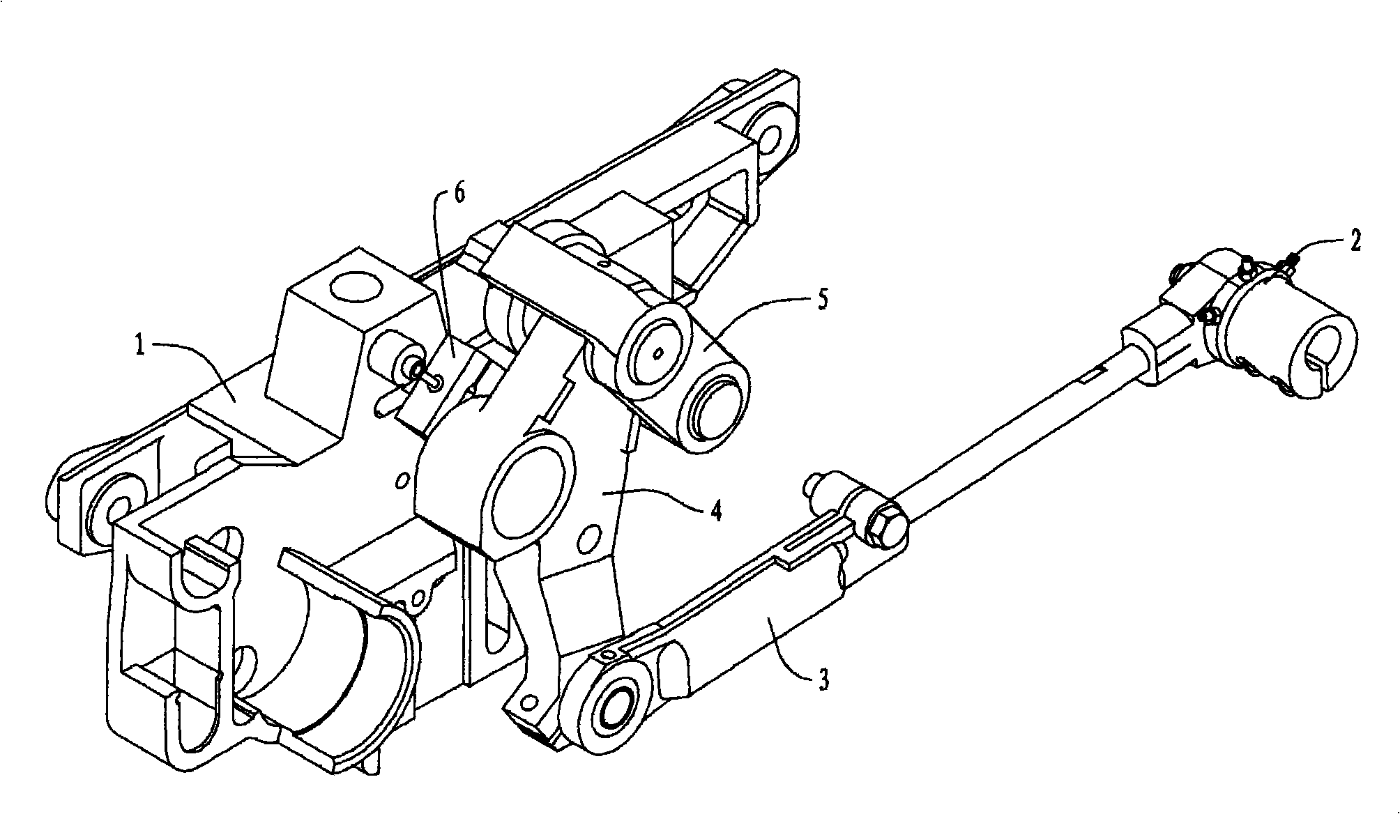 Active type loose warp adjusting apparatus