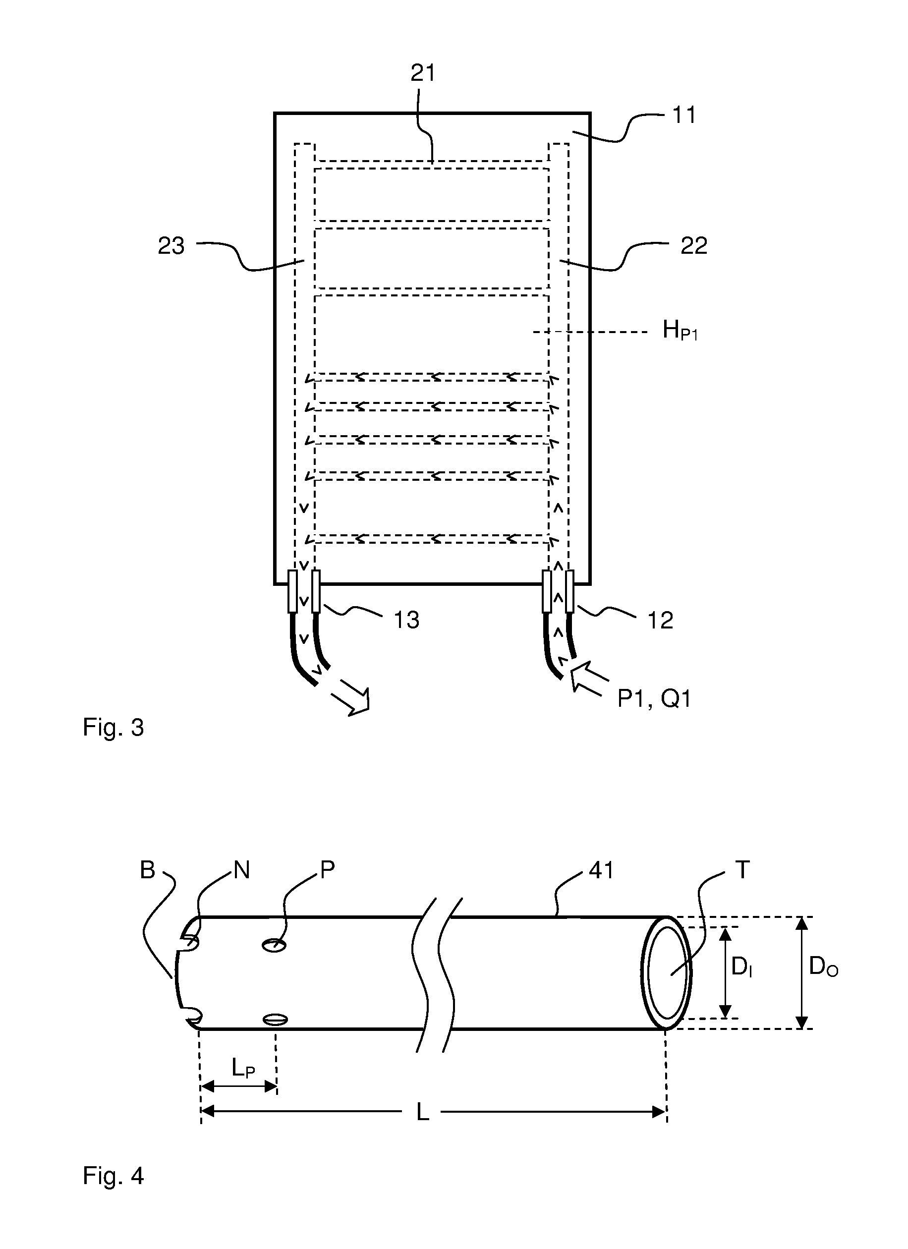 Arrangement in a liquid cooler