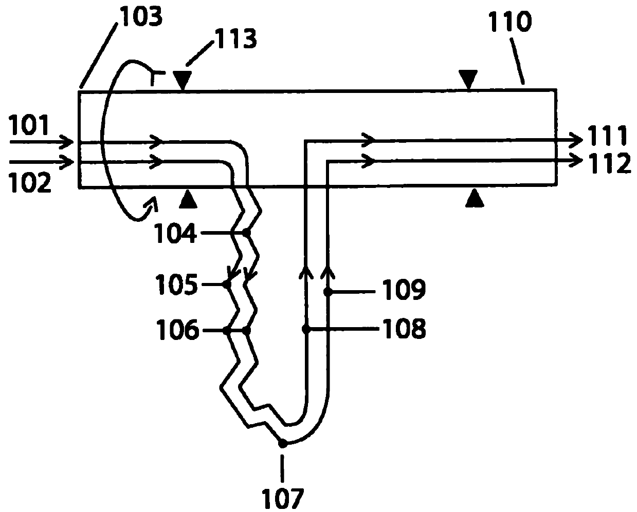 A device and method for transport heat