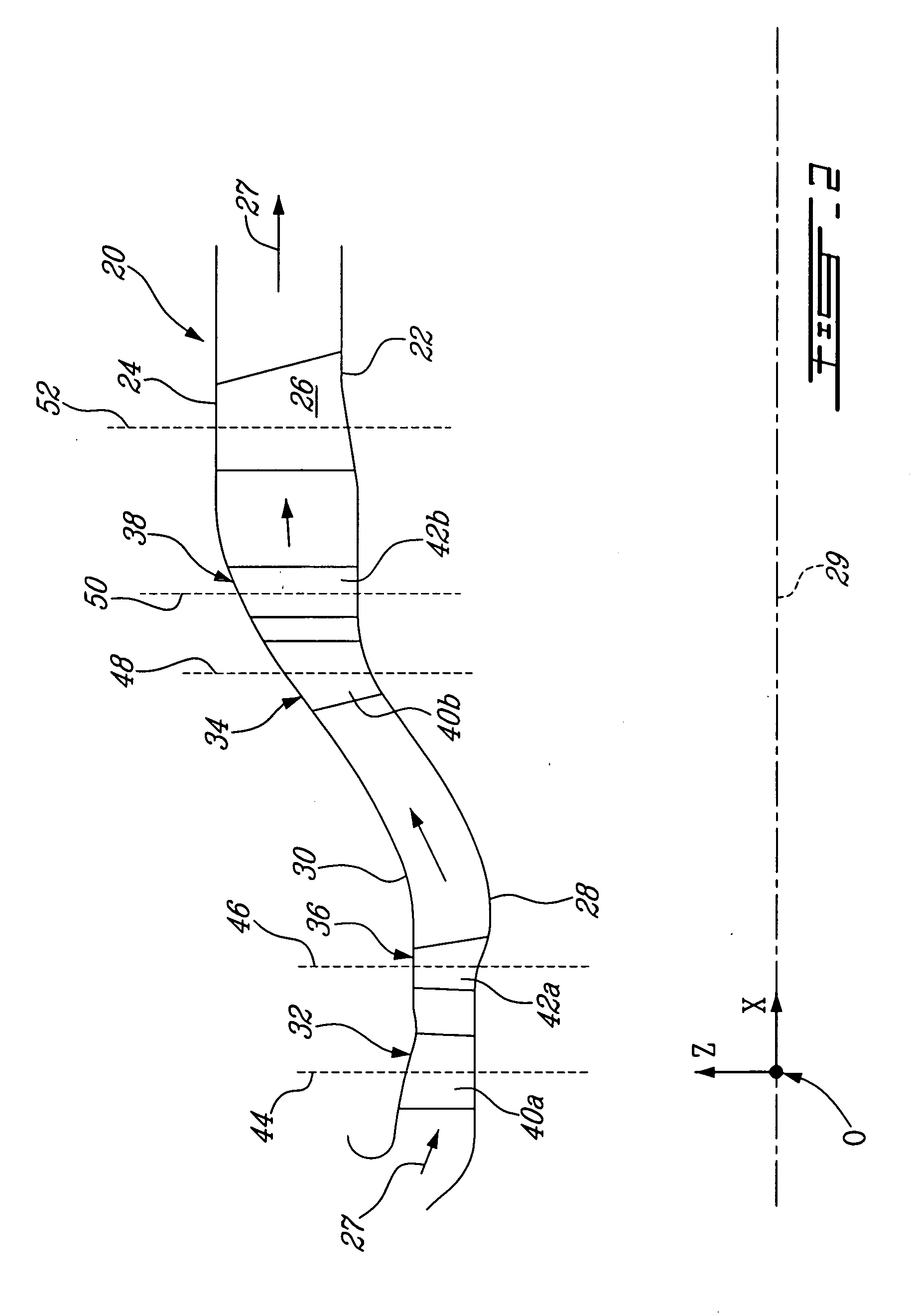 HP turbine vane airfoil profile