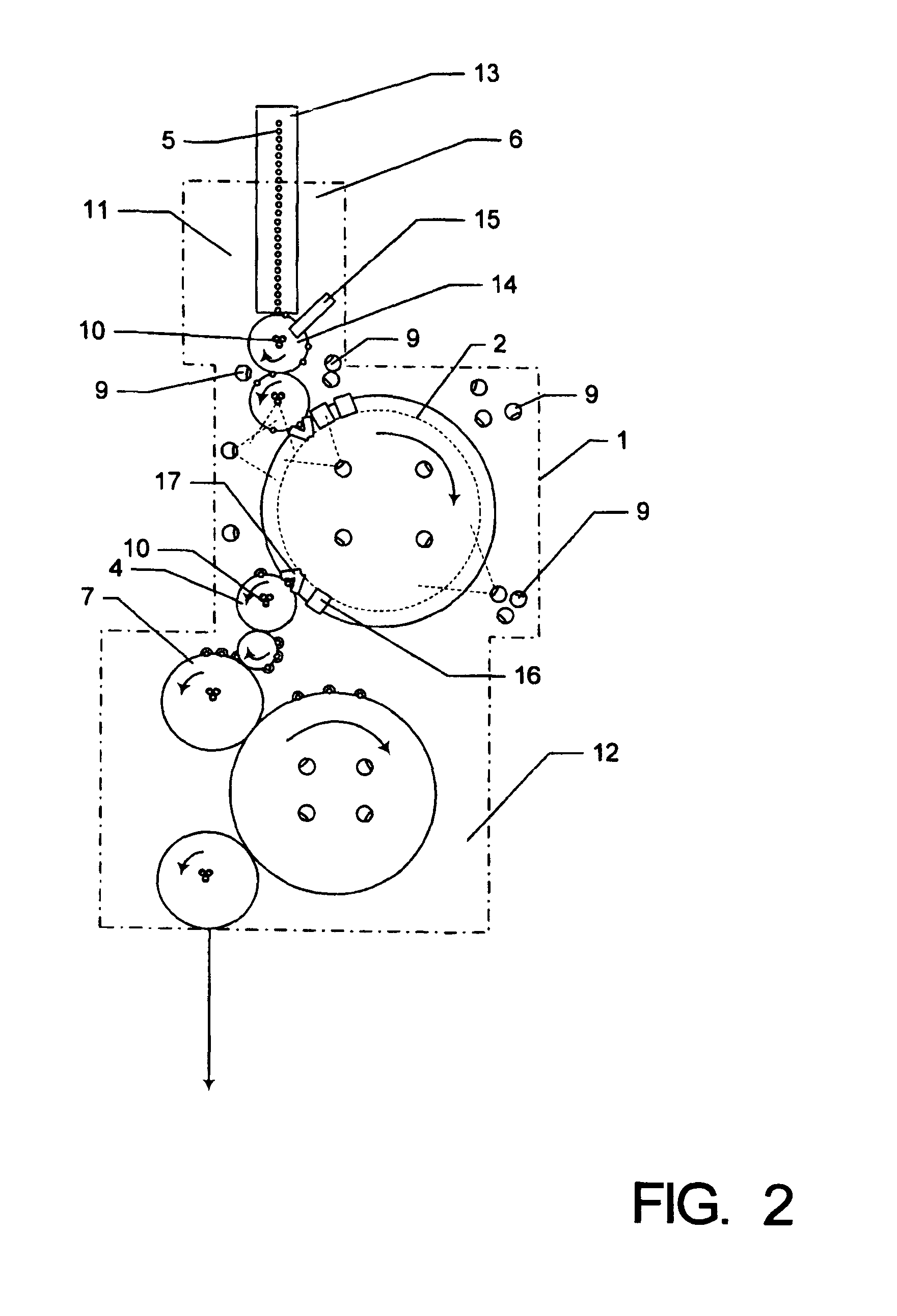 Method of treating the inside surfaces of a clean room and treating a rotary beverage bottle blow-molding arrangement and blow-molding beverage bottles from preforms and an arrangement for performing the method