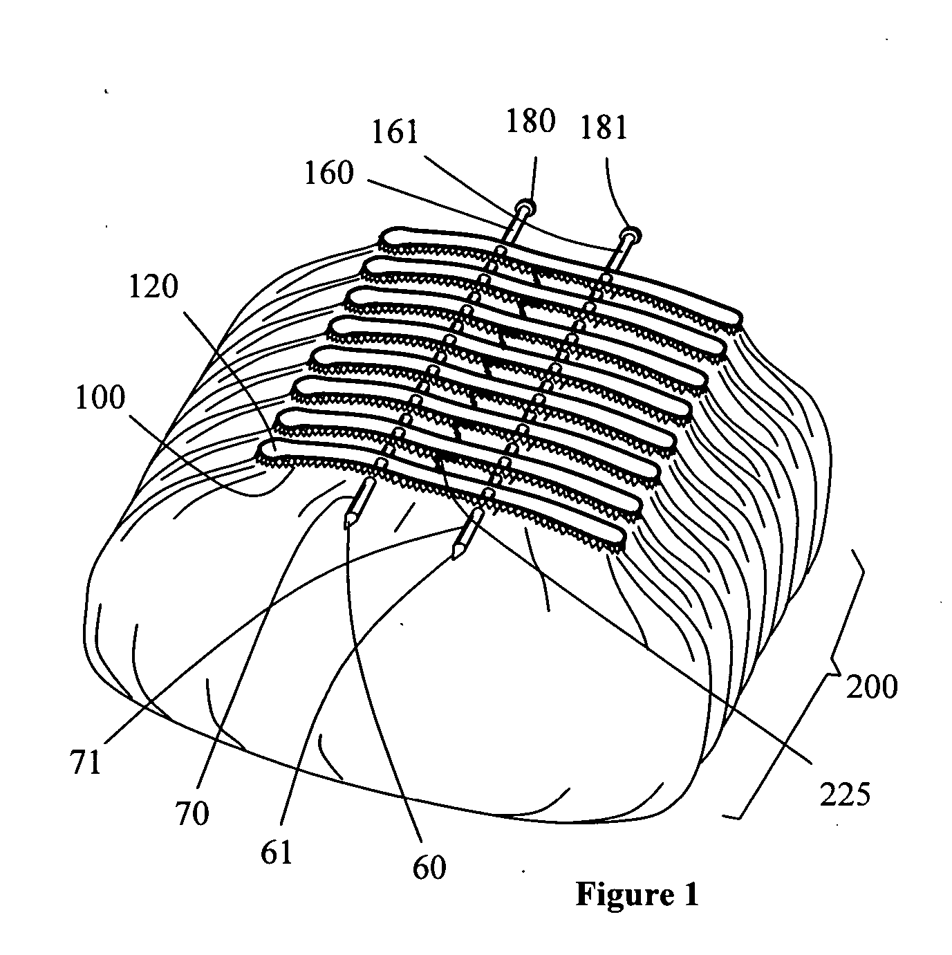 Shifting rail in a package of disposable shoe covers