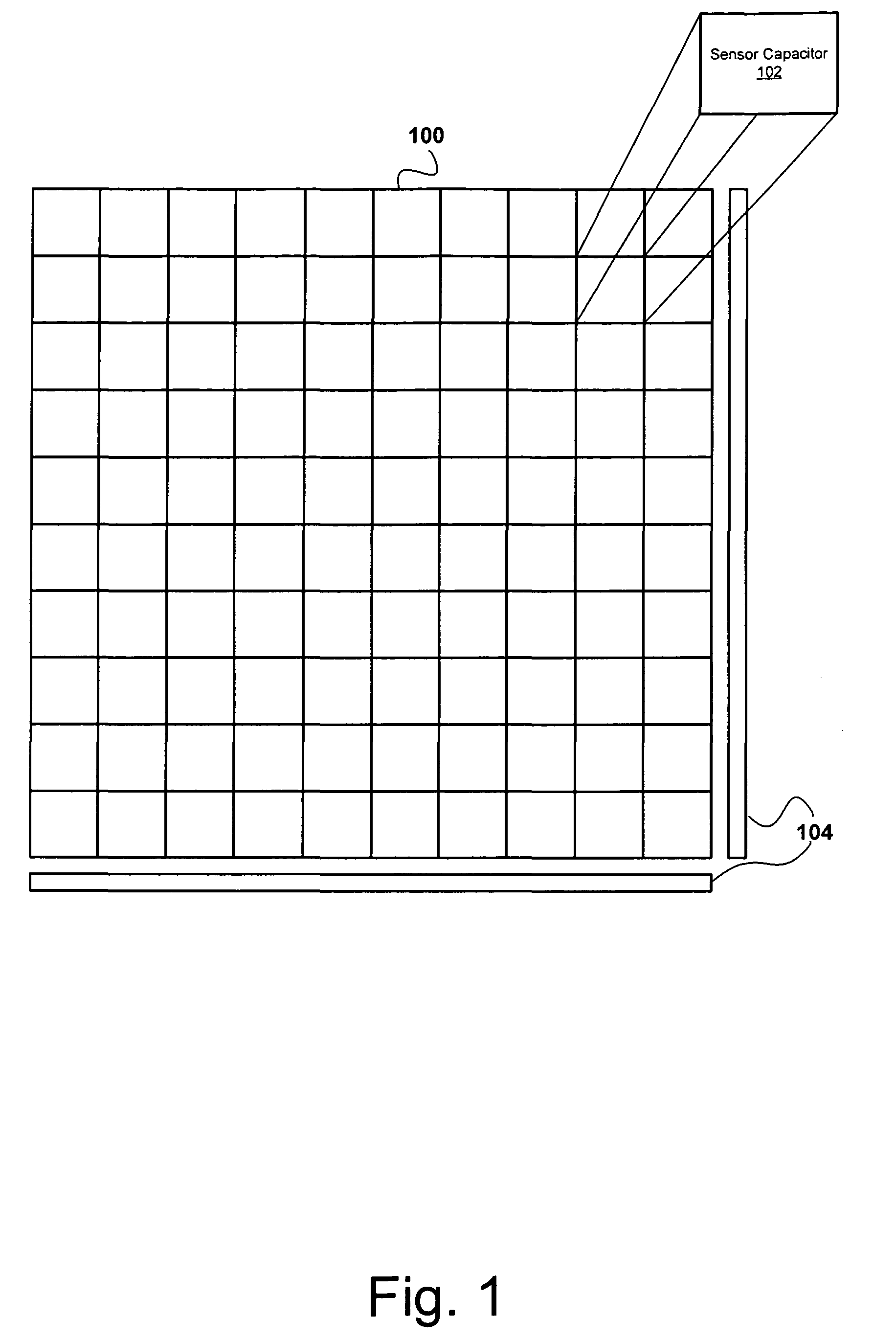 Normalizing capacitive sensor array signals