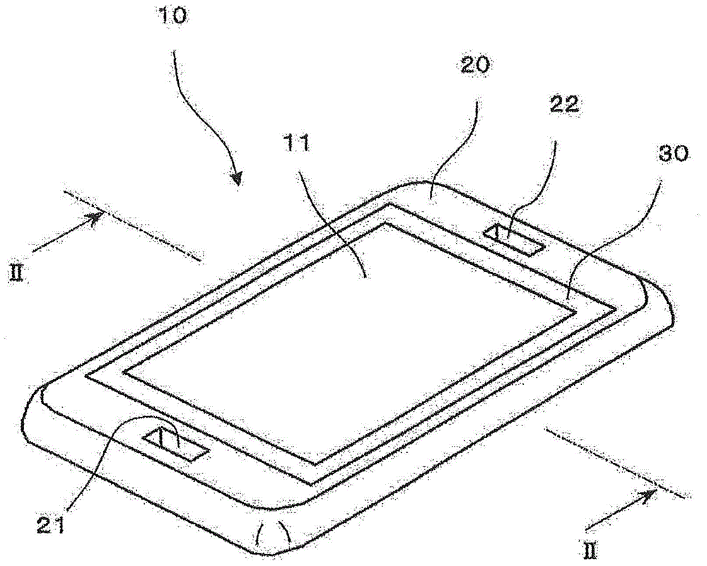 Glass composite, electronic device, and input device