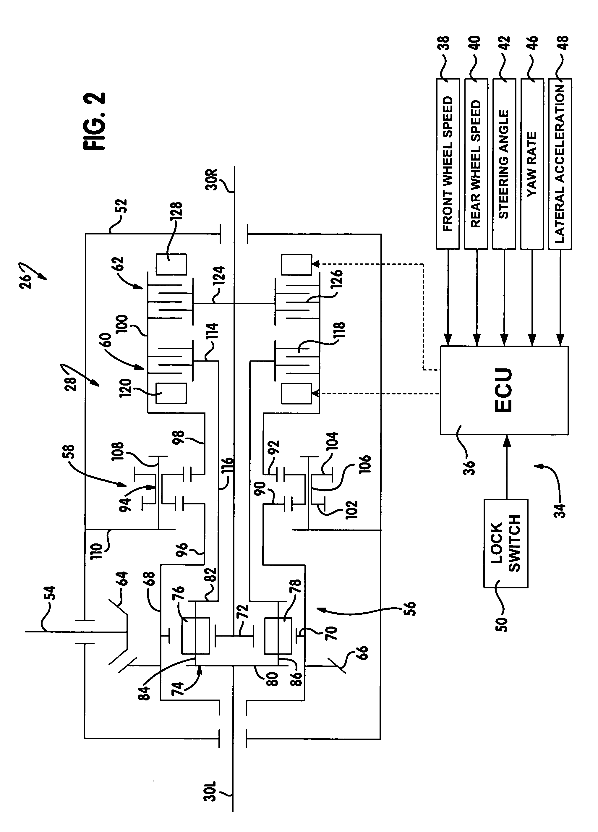 Torque vectoring drive axle assembly