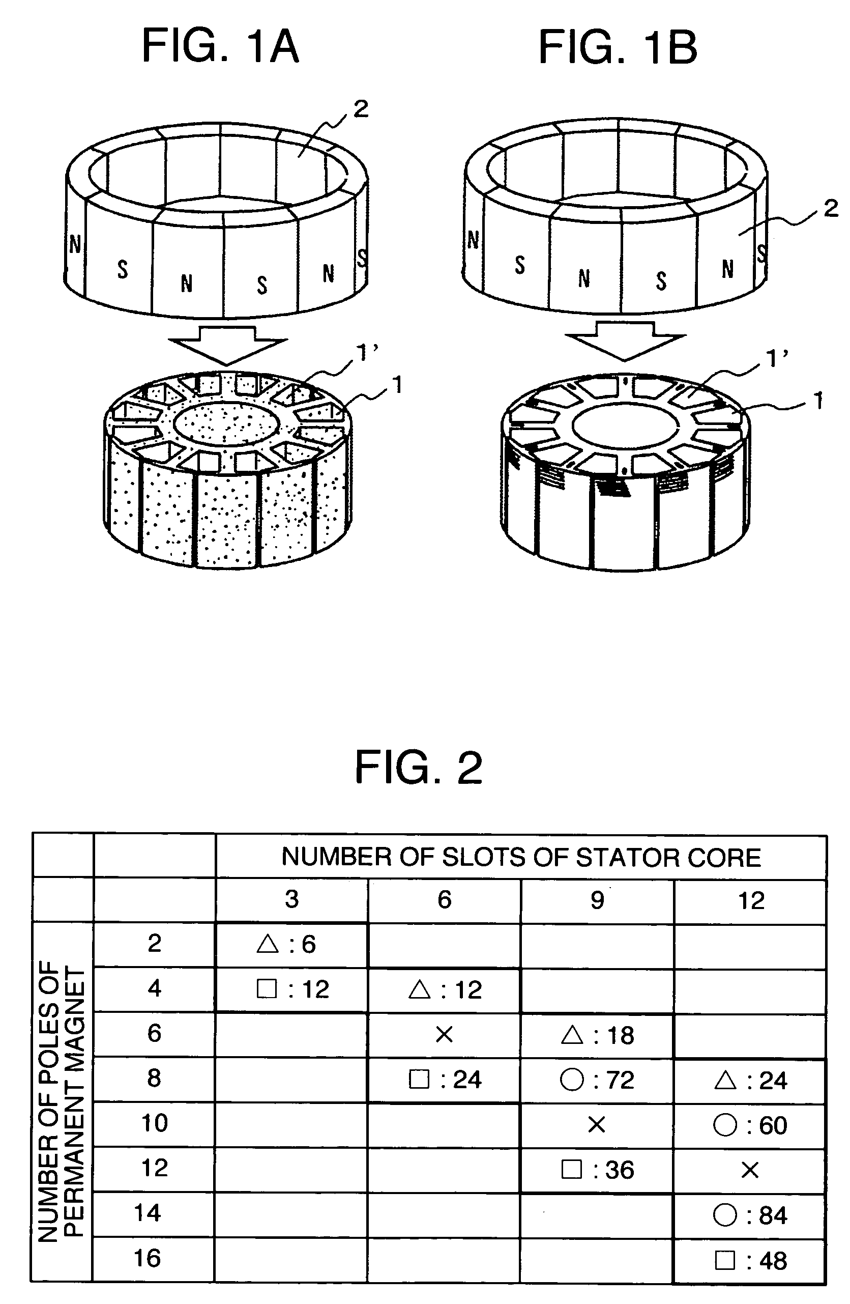 Three-phase permanent magnet brushless motor