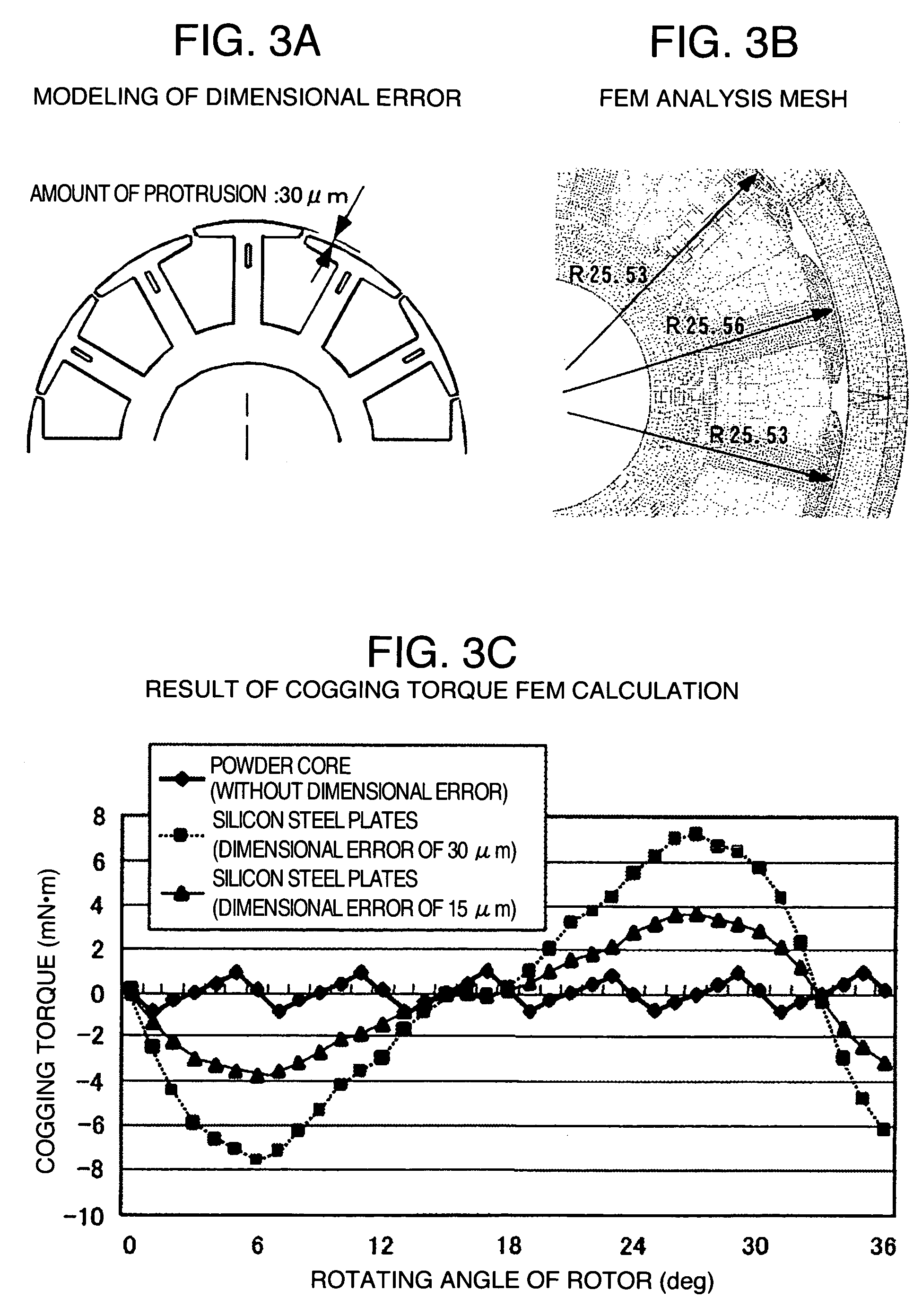 Three-phase permanent magnet brushless motor