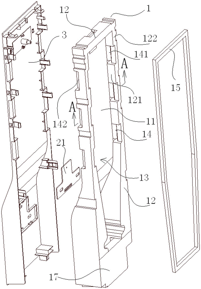 Air duct assembly of air-cooled refrigerator and air-cooled refrigerator