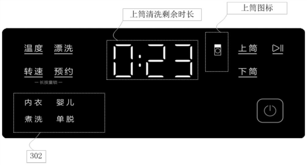 Display control method and device based on child lock, computer equipment and storage medium