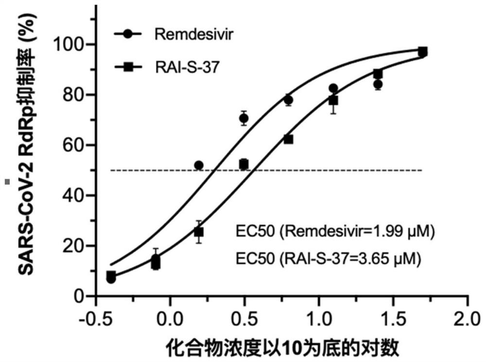 The application of corilagin in inhibiting the replication of coronavirus to exert the function of anti-coronavirus drug