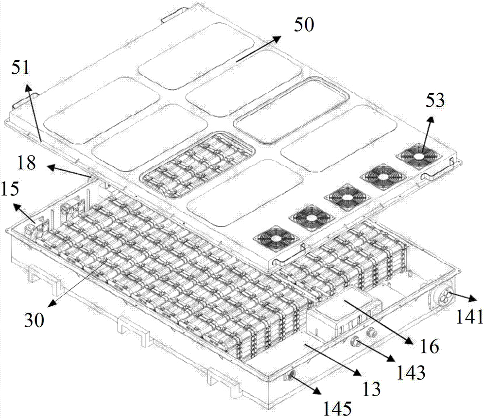 Battery pack for electric vehicle