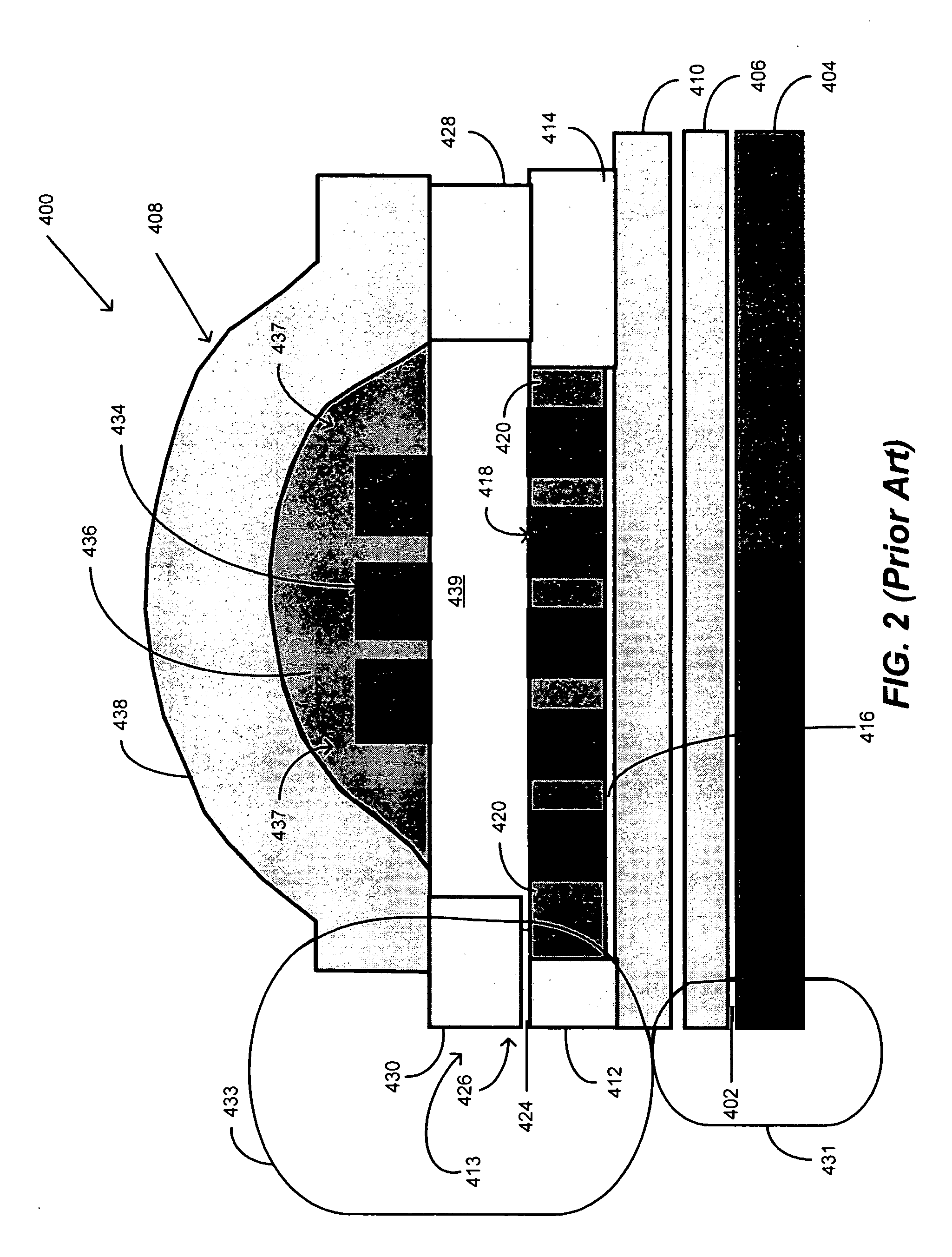 Well use of space for low resistance coil design for write head