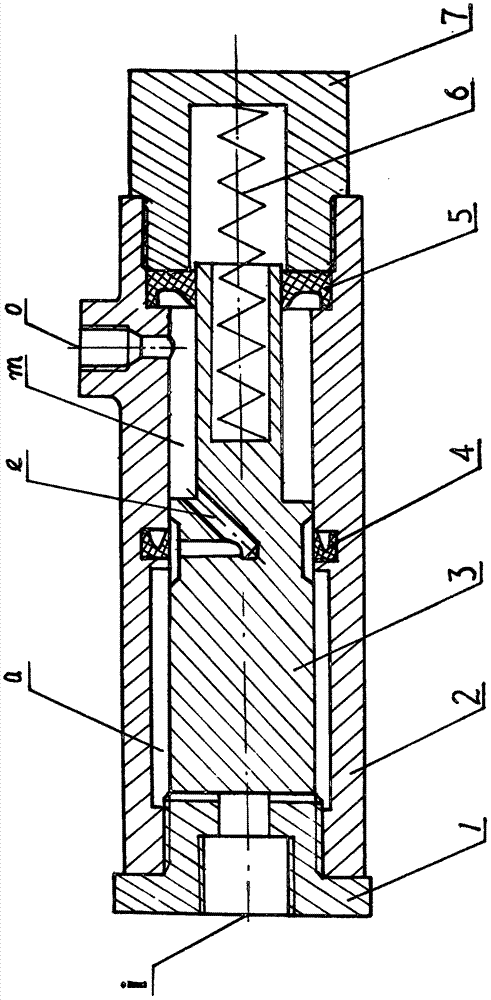 Plunger type booster pump