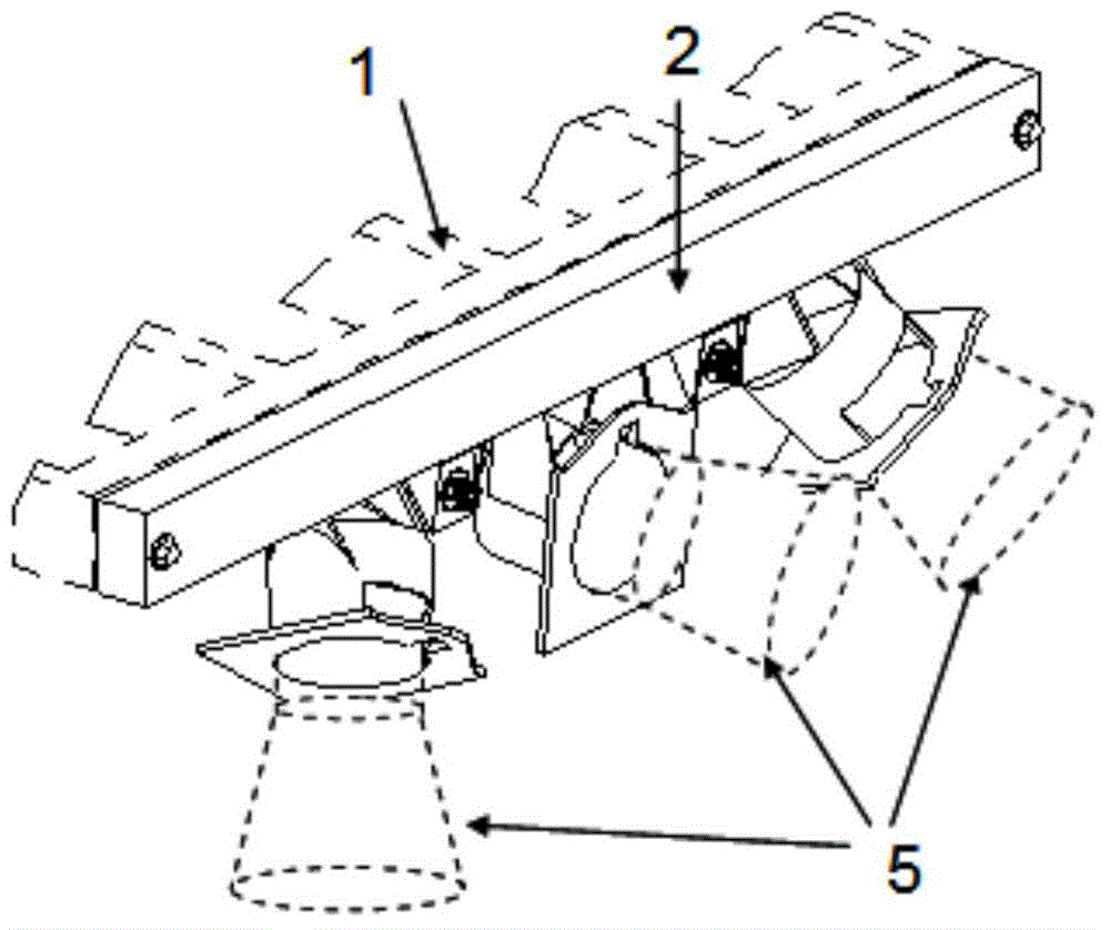 Star sensor mounting structure for thermal deformation isolation and control