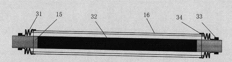 Optical condensation solar heat collector used at low temperature