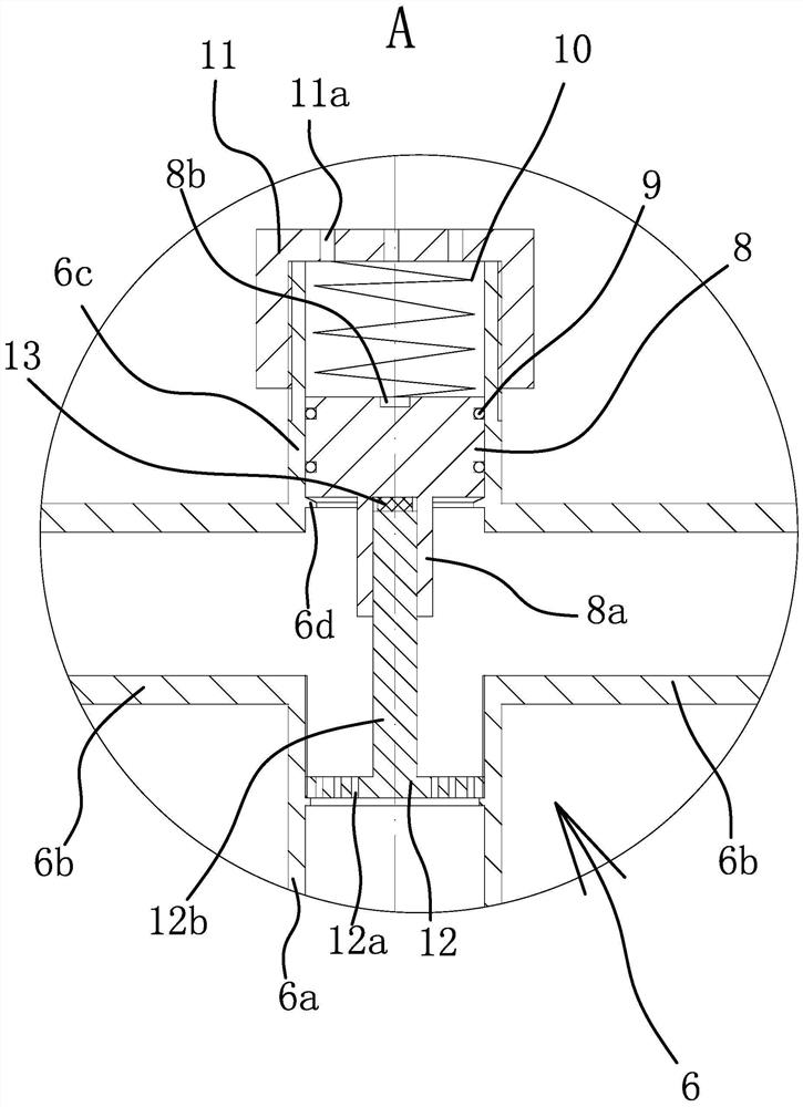 Water pump mechanical seal flushing structure