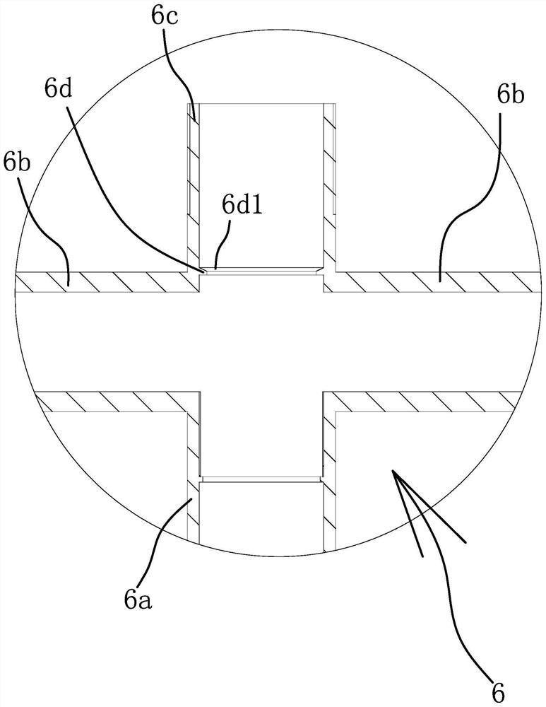 Water pump mechanical seal flushing structure