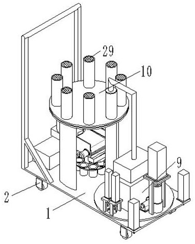 Mine hydrogeological condition detection device