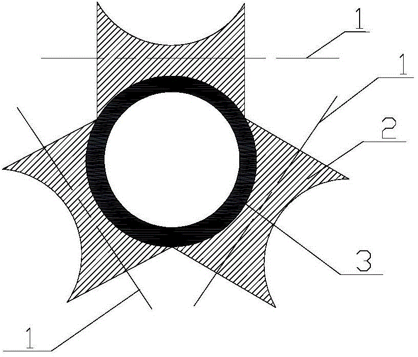 Production method and production system of ultrahigh molecular weight polyethylene compound oil pipe