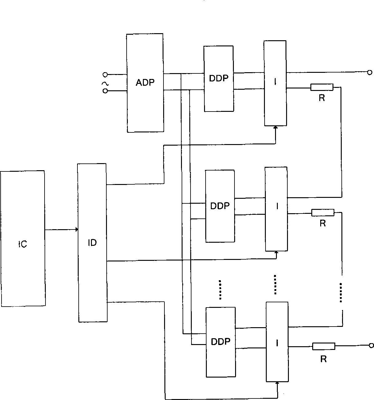 Directly tandem high-voltage impulse power supply for insulation detection