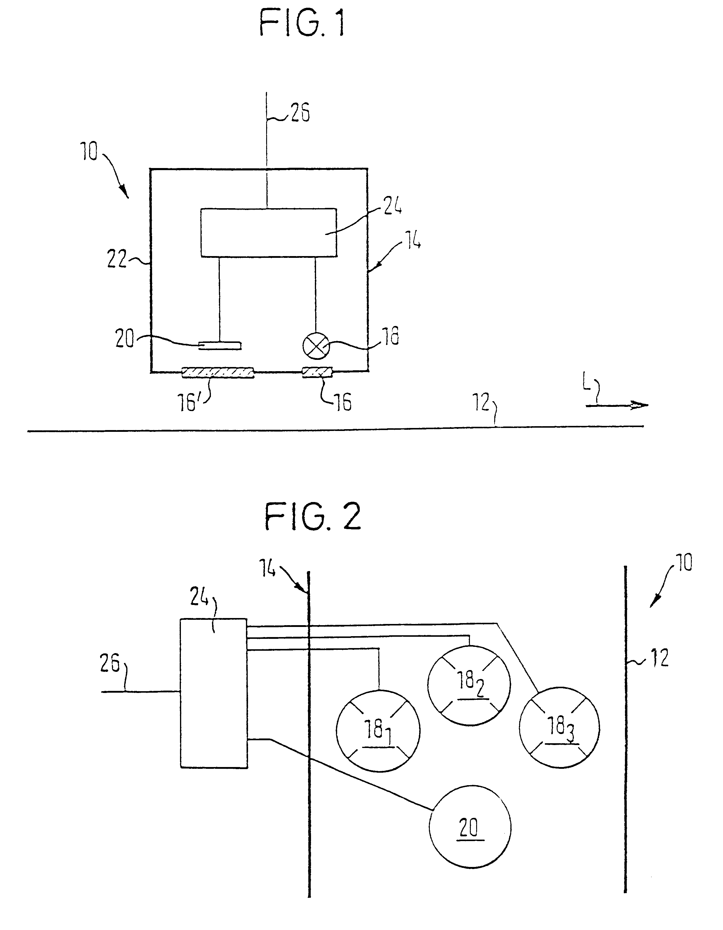 Apparatus and process for a cross-direction profile of a material web