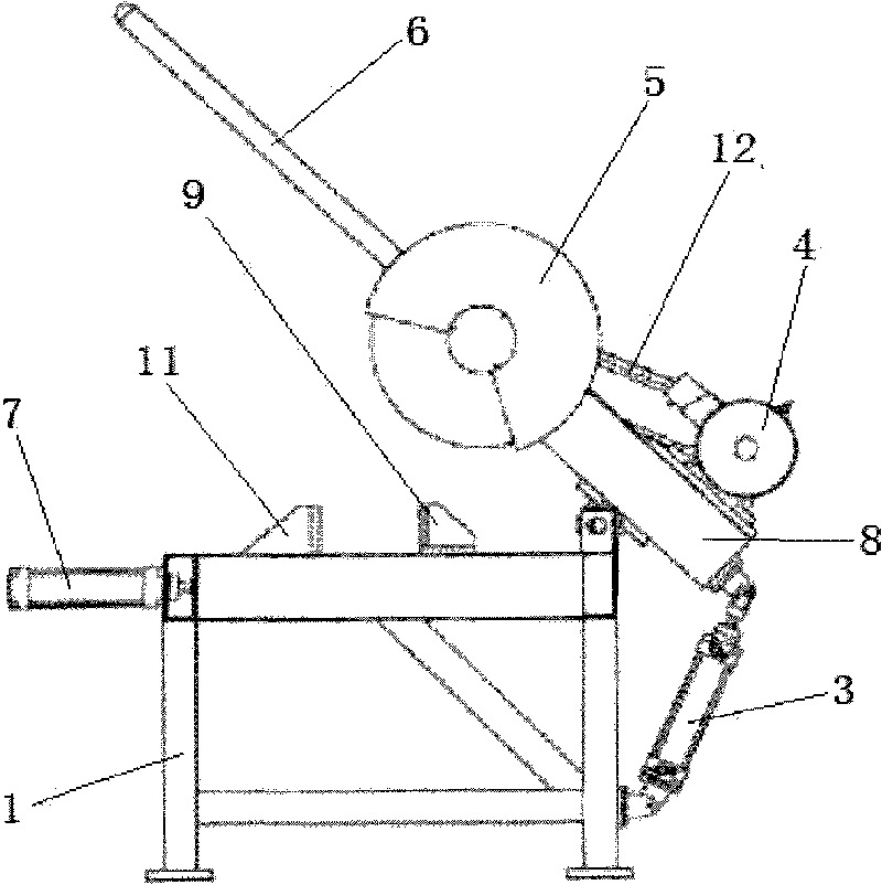 Grinding wheel cutting device