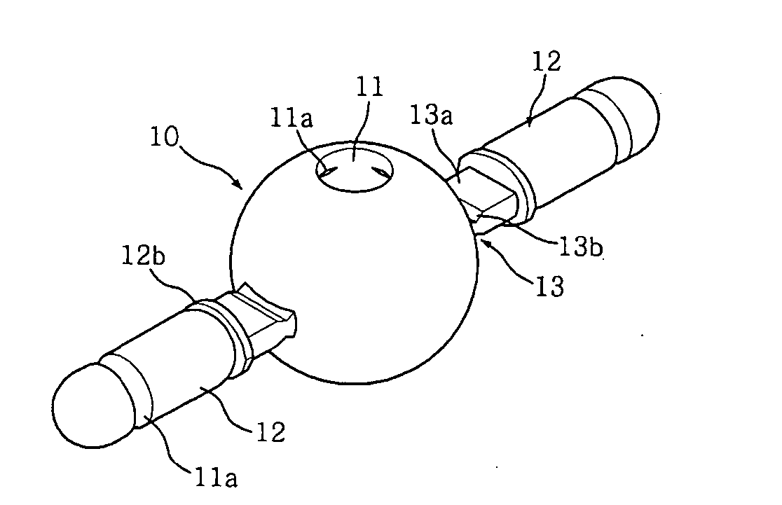 Sectional three-dimensional model