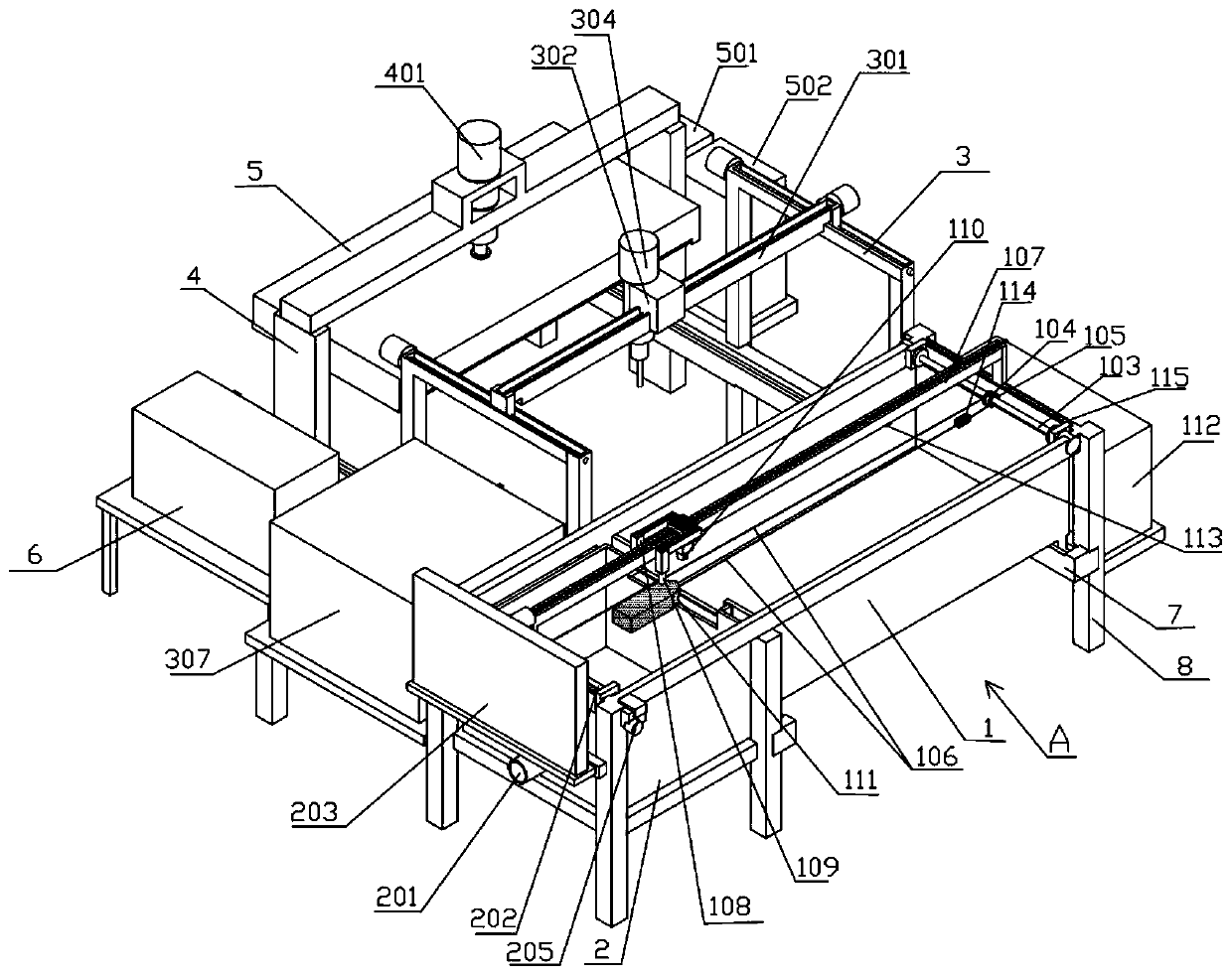 Characteristic ice resistance test device and test method for simulating polar ship ice collision