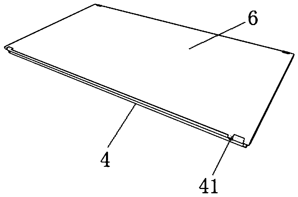 Overhead floor heating mounting structure of fabricated ground