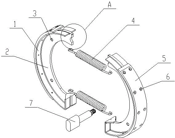 Friction plate for motorcycle brake