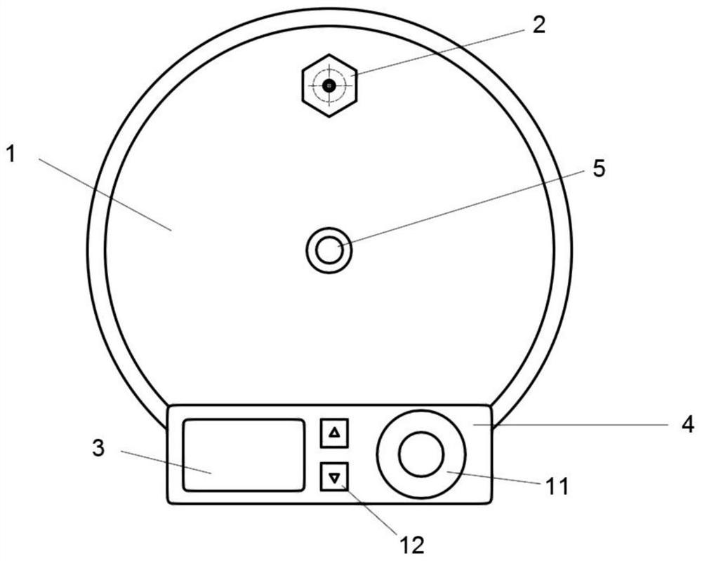 Optical fiber penetrating disc capable of realizing automatic switching of multiple paths of optical fibers