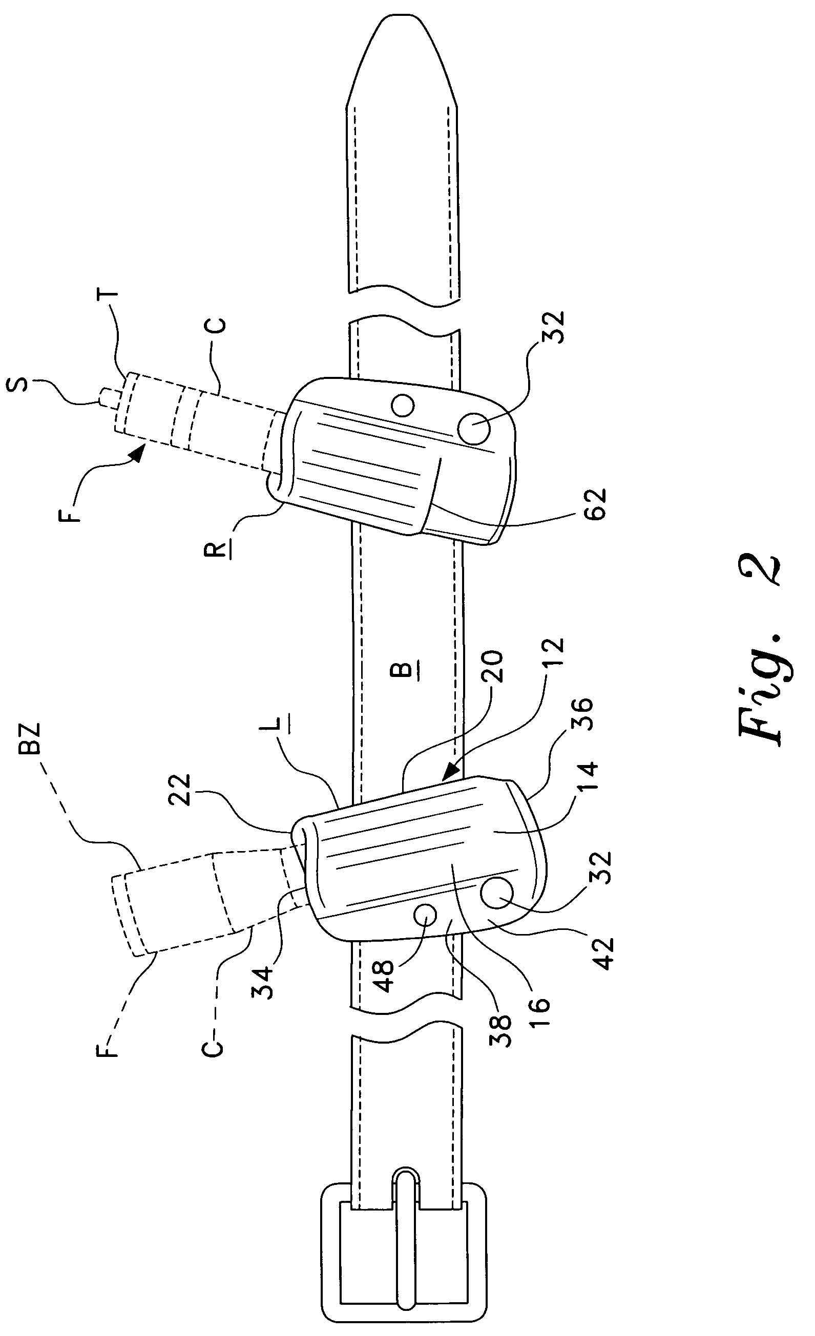 Flashlight holster