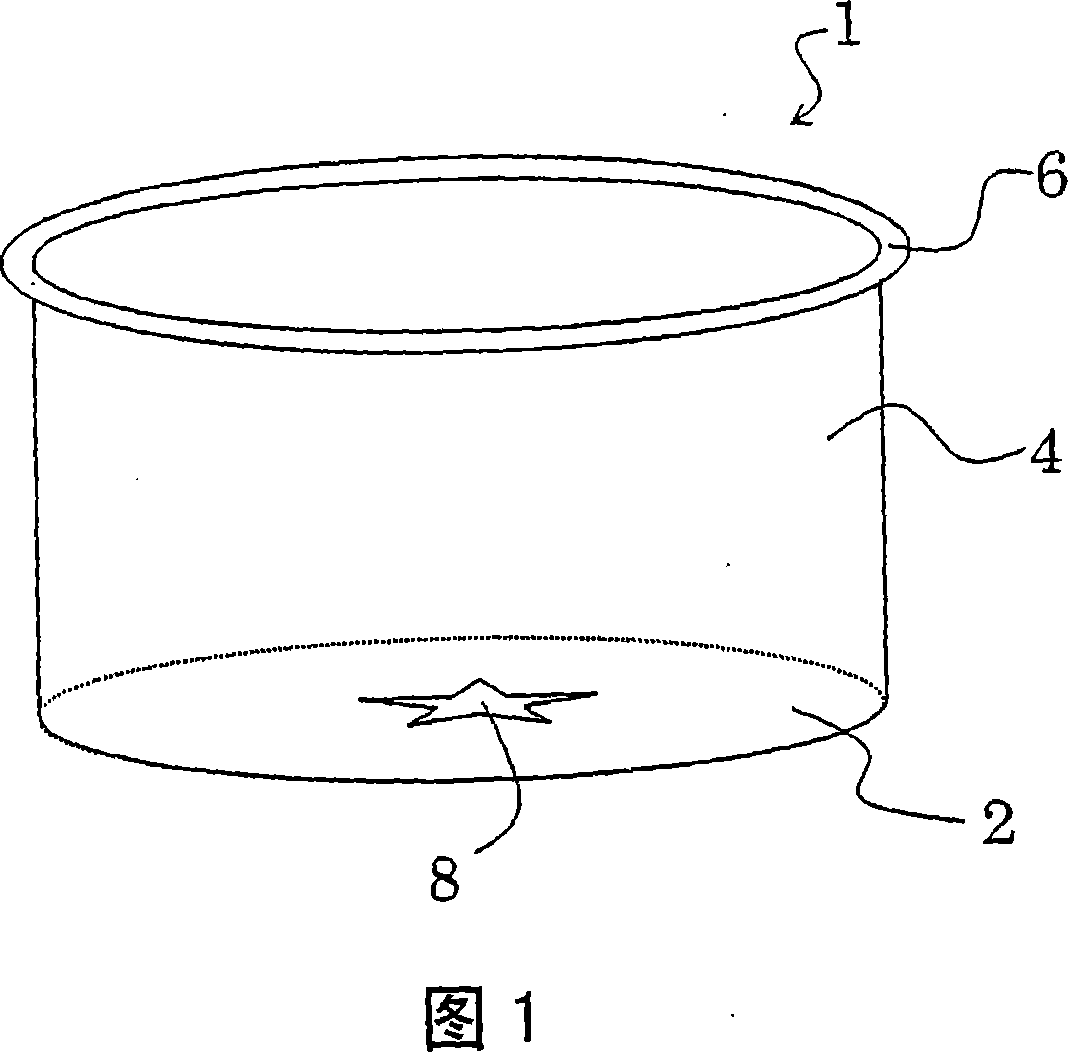 Dispensing device for mouldability food