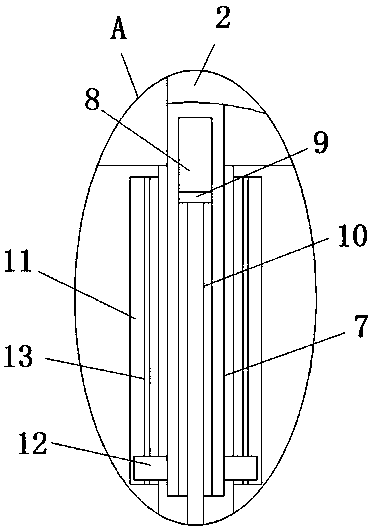 Power intelligent temperature measuring clip