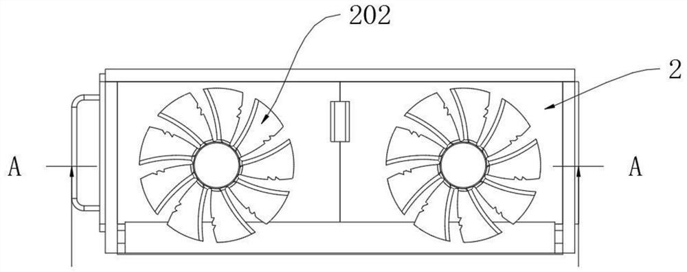 Road dust collecting device for municipal engineering