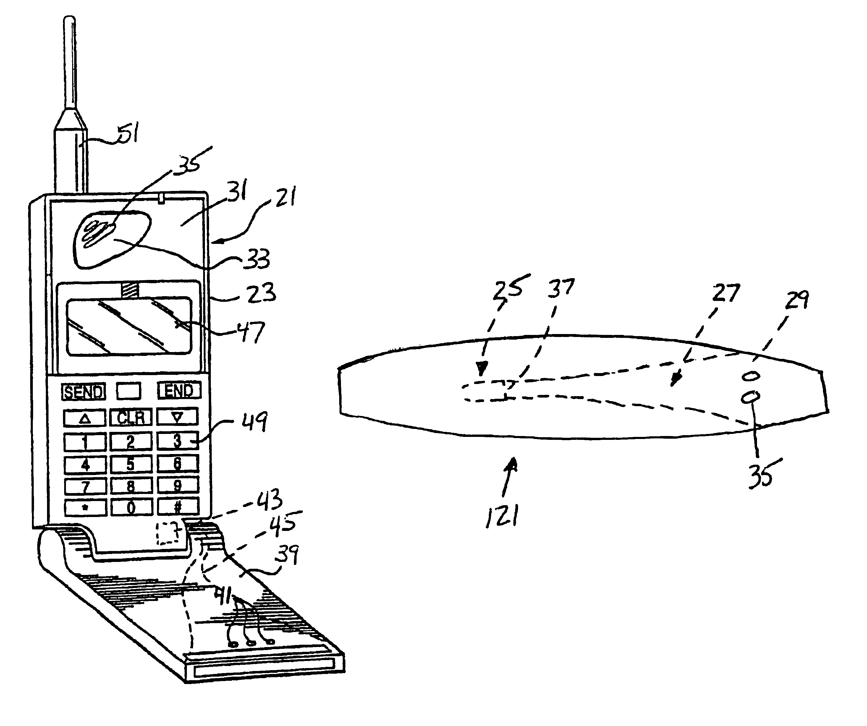 Impedance matched horn having impedance matched to impedance of an ear