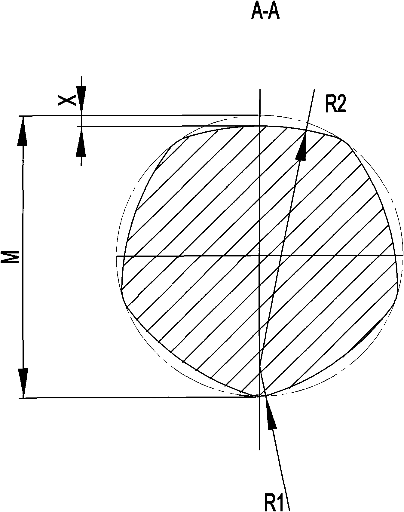 Self-tapping lock screw