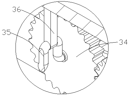 Storing device for sewage