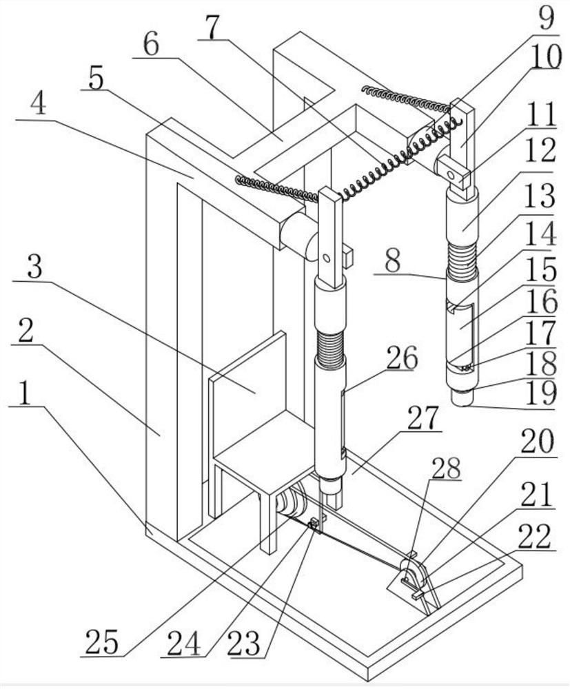 Warm-up device for activating muscles