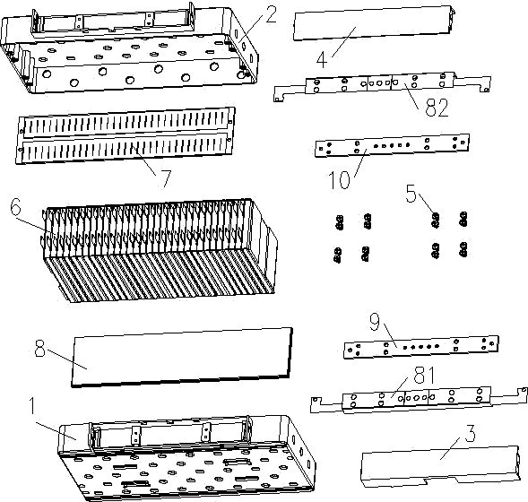 Lithium ion battery for automobile