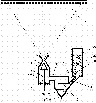 Vacuum evaporation system capable of controlling evaporating airflow distribution and components