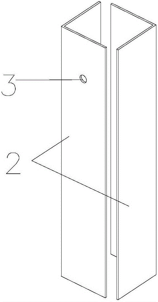 The steel-tube grouting quick-stabilizing column structure and construction method