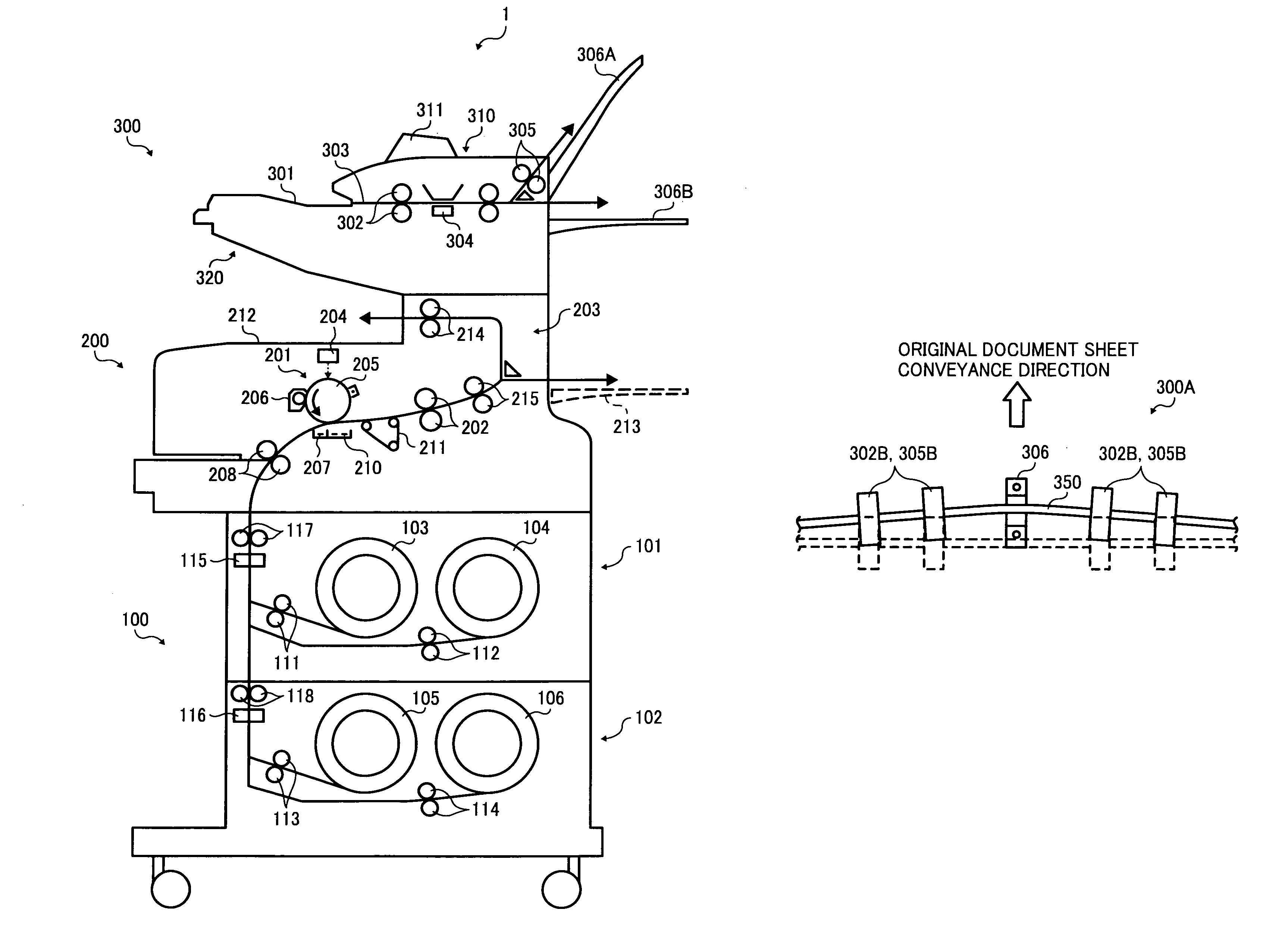 Sheet conveyance device, image reader, and image forming apparatus capable of feeding sheets effectively