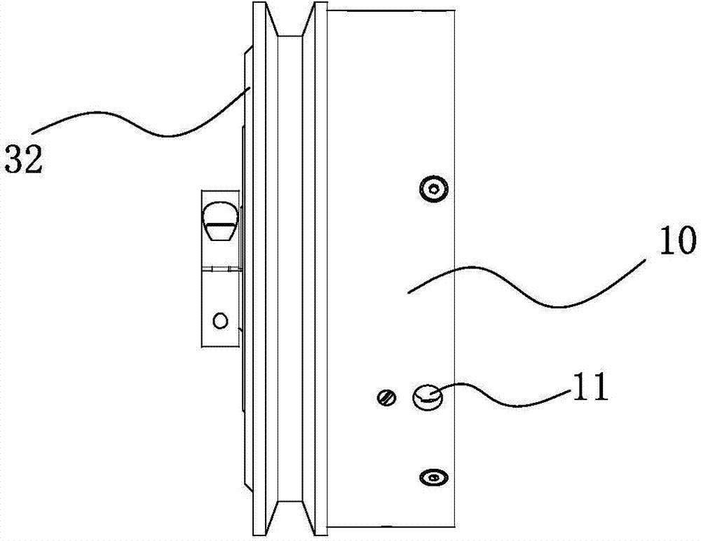 Clamping mechanism of floating clamping head