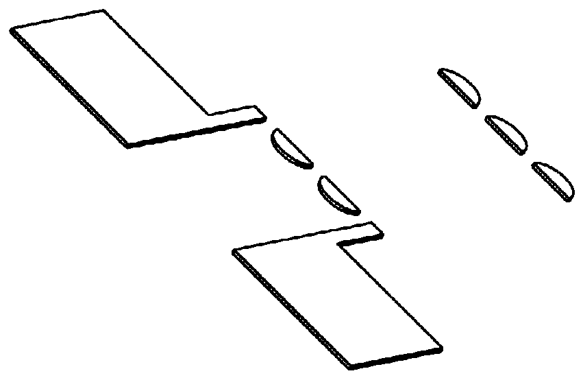 A kind of high temperature synchronous compensation film strain gauge and its preparation method