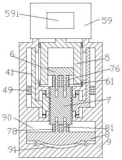 Mold equipment with position locking block